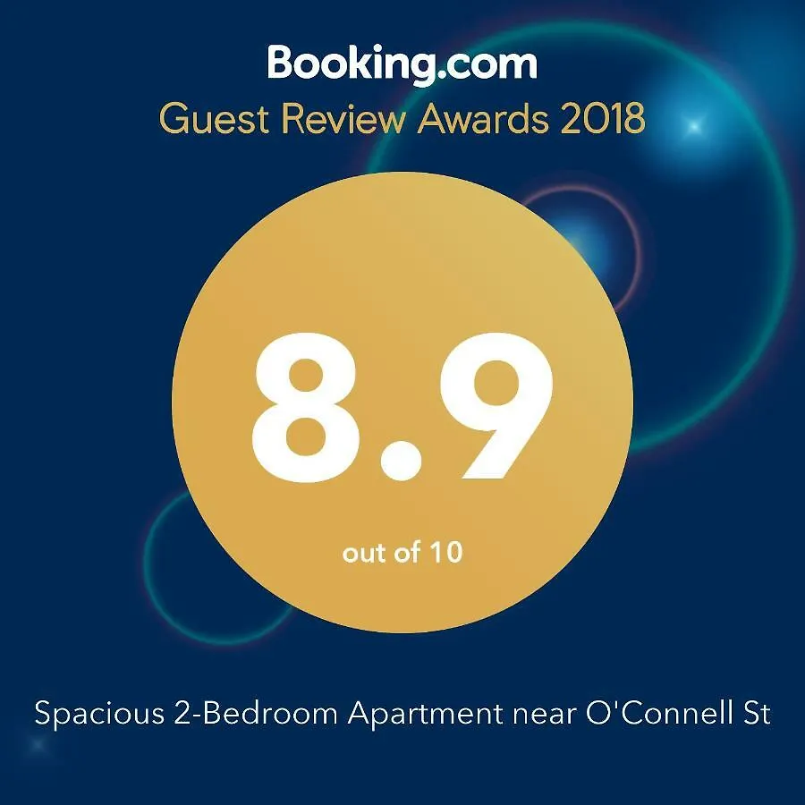 Spacious 2-Bedroom Apartment Near O'Connell St ダブリン アイルランド